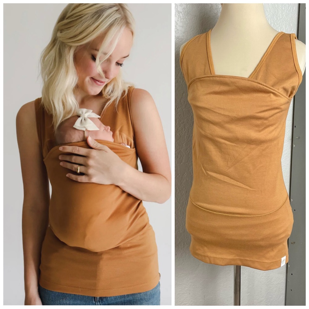 Lalabu Soothe Shirt Tank baby carrier sz Small